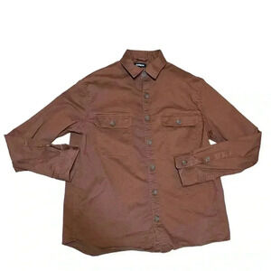 Express Jean Jacket Brown size M